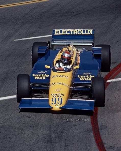 Michael Andretti in the Kraco March 85C at Long Beach, 1985. : r/INDYCAR