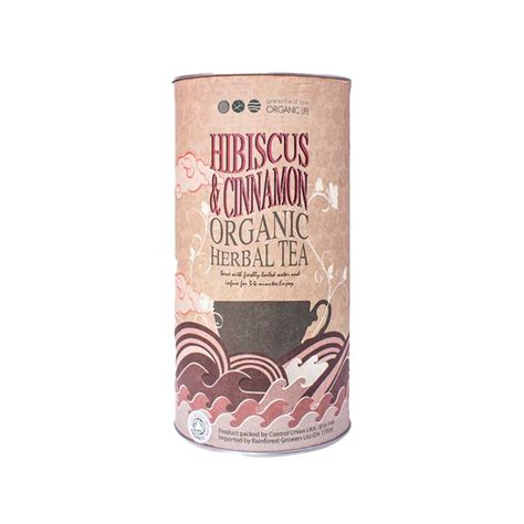 Organic Life - Hibiscus & Cinnamon Loose Leaf Canisters - 50g ...