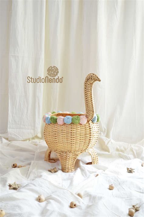 Giraffe PomPom Planter Basket – Studio Nendo