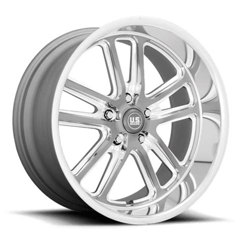 Buy US Mag 1PC Aluminum Rim U130 BULLET 20X8in Textured Gun Metal with ...