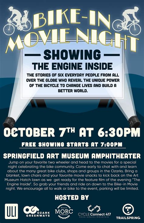 Bike-In Movie Night: Showing The Engine Inside, Springfield Art Museum ...
