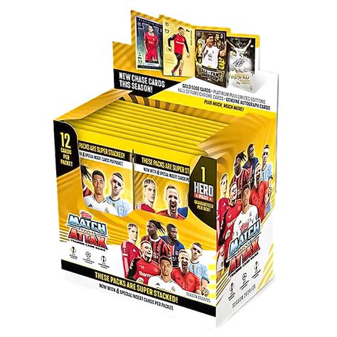 2024 25 Topps Match Attax Uefa Champions League Cards Box | Desertcart ...