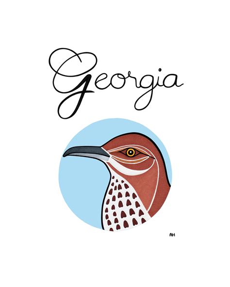 Georgias State Bird