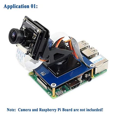 Buy MakerFocus Raspberry Pi 4B Servo Motor Controller PWM Kit, 2-DOF ...