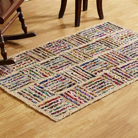 Buy HOUSINE® Live Beautiful ! Handwoven Natural Fibres Jute Rug ...