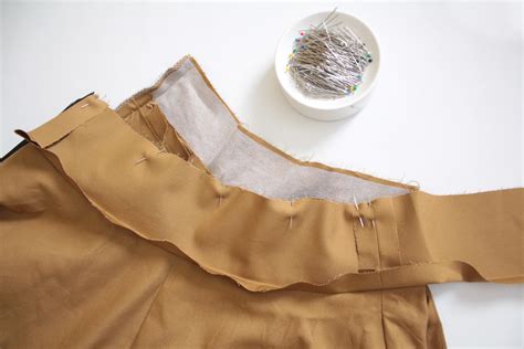 Tania Sewalong | How to Sew Waistband Facing, Two Ways | Megan Nielsen ...