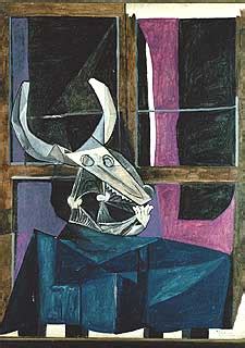 'Naturaleza muerta con cráneo de buey'(1942), de Picasso | Edición ...