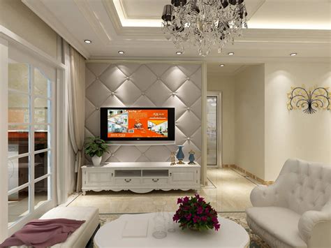 现代简约二居室104平米10.3万-紫金新干线二期装修案例-北京房天下家居装修网