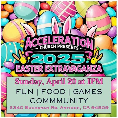 Easter Extravaganza, 2340 Buchanan Rd, Antioch, 20 April 2025 | AllEvents