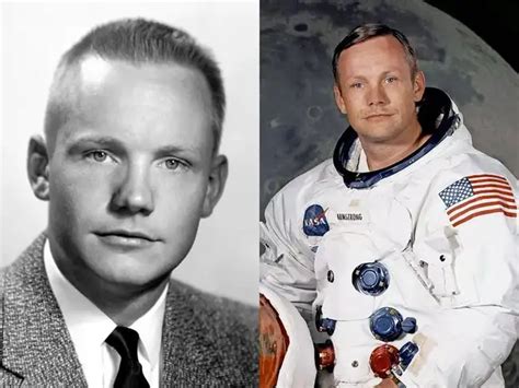 Quote of the day by Neil Armstrong: 'It suddenly struck me that that ...