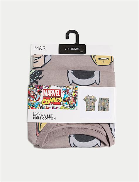 Buy Marvel™ Pyjamas (3-12 Yrs) at Marks & Spencer