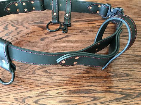 Firefighter Axe Belt from Tollhouse Leather Works at www ...