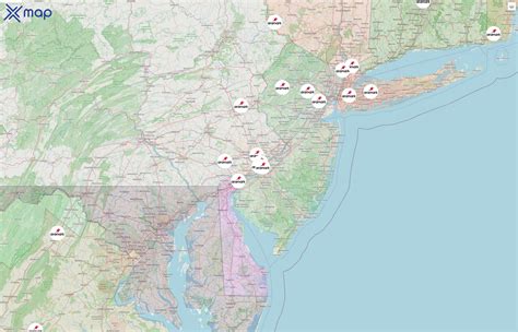 Number of Aramark Locations in the United States of America