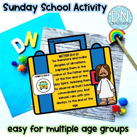 The Great Commission Bible Craft L Great Commission Craft L Go Make ...