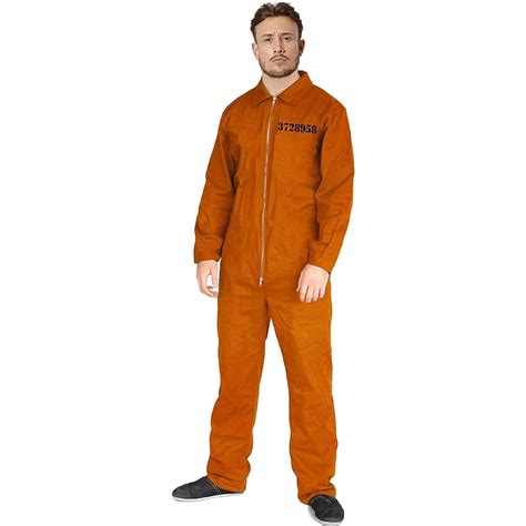 Orange Jumpsuit Mens Costume at Ella Hogarth blog