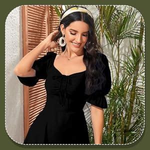 Buy Aahwan Black Solid Ruched Detail A-line Mini Dress for Women's ...