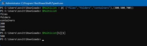Image result for PowerShell Array