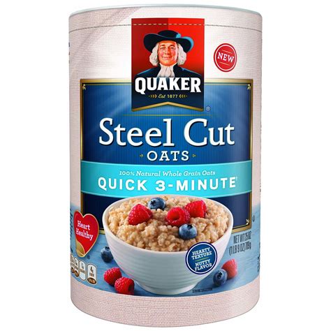 Quaker Oats Steel Cut Oats Nutrition Facts at Matthew Tindal blog