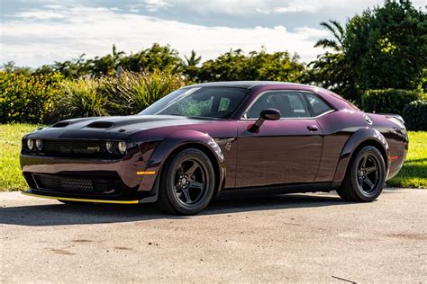 281-Mile 2022 Dodge Challenger SRT Super Stock for sale on BaT Auctions - closed on January 24 ...