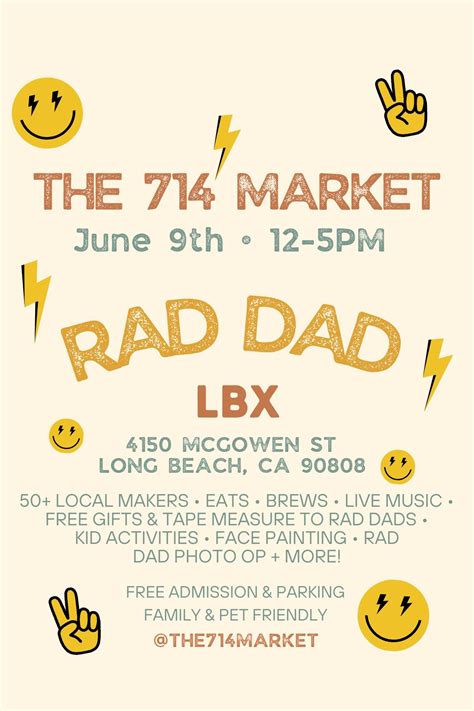 Rad Dad Maker Market — Long Beach Exchange