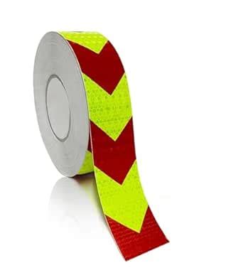 CREWBOLT High-Intensity Reflective Arrow Tape | 2 Inch Wide, 30 Meter ...