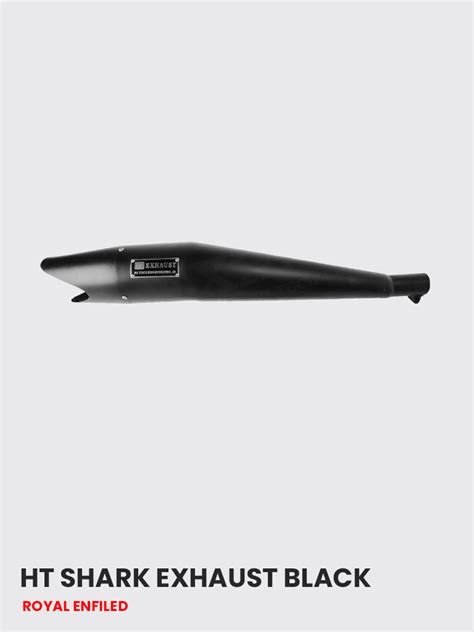 HT SHARK EXHAUST BLACK REBORN CLASSIC 2025 / RE 313-B – htexhaust