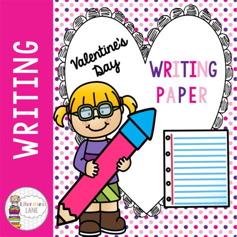 Valentine's Day Writing Paper FREEBIE | Valentines writing, Teaching ...