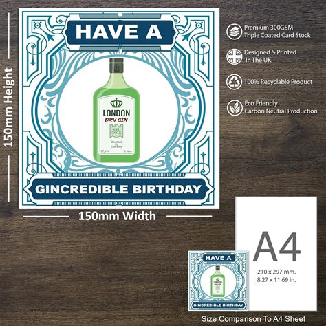 Cult Kitty - Gincredible Birthday - Funny Birthday India | Ubuy