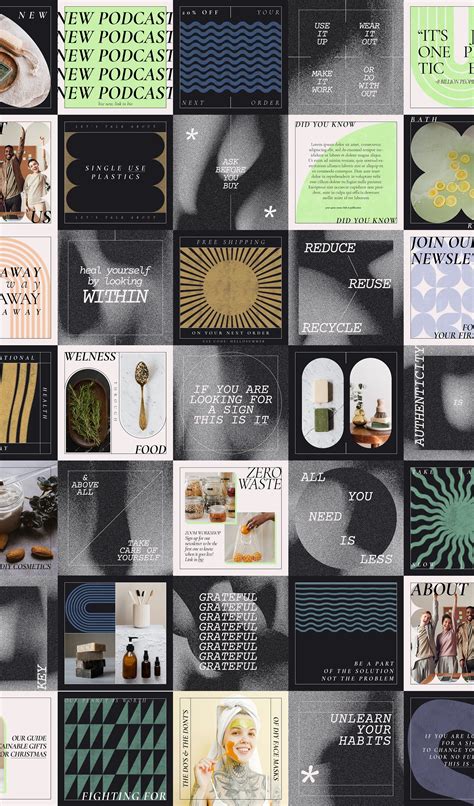 Minimalist ig template set day night – Artofit