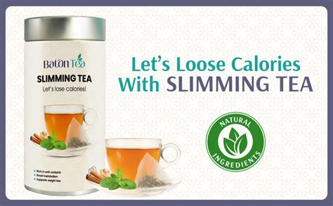 Baton Slimming tea | 50 Tea Bags | Made with Herbs,Spices & Green Tea ...