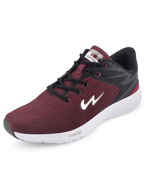 Buy Campus Men's Royce-2 Wine/BLK Running Shoes - 6UK/India CG-248 at ...