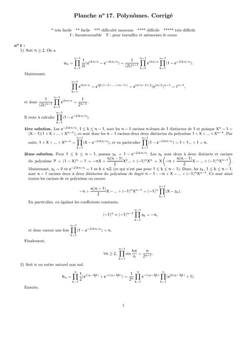 Image result for Exo7 Polynomes