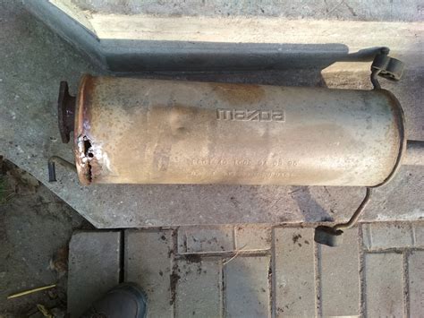 Original exhaust — Mazda 626 II (GC), 2 л, 1987 года | стайлинг | DRIVE2