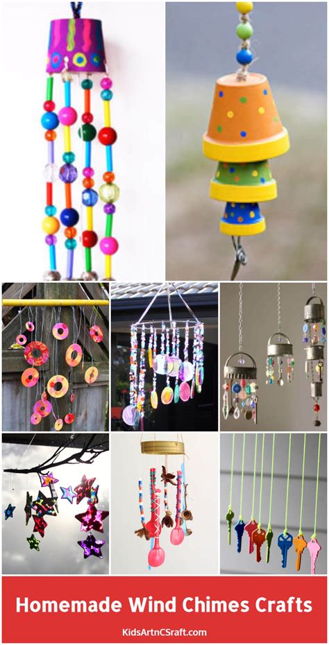 15 diy homemade wind chimes crafts for kids – Artofit