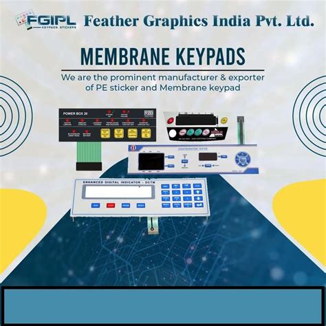 PCB Membrane Keypad - Industrial PCB Membrane Keypad Manufacturer from ...