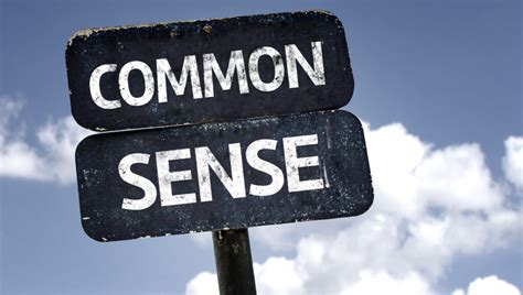 Image result for Common-Sense Test