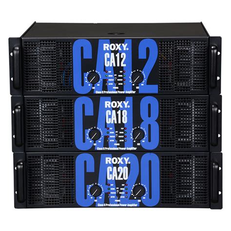 Amplifiers | Dual Channel Power Amplifier | CA-18