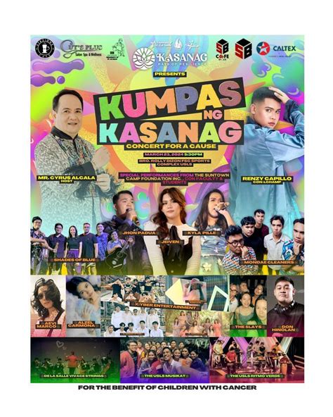 Kumpas ng Kasanag: Concert for a Cause, University of St. La Salle ...