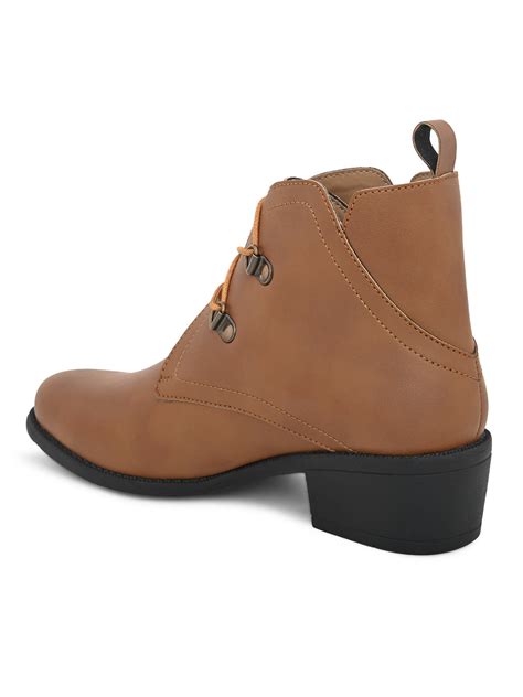 Brown Lace Up Boots for Women Classic Comfort and Style – El Paso Fashion