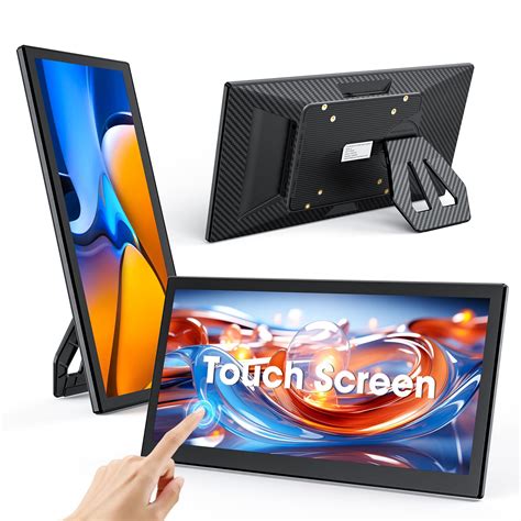 Touch Screen Monitor 12 1 Portable Touchscreen With Stand Usb ...