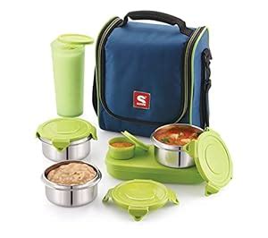 Buy SUNLIFE - Refresh_7 Insulated Lunch Pack - 3Pc Stainless Steel ...