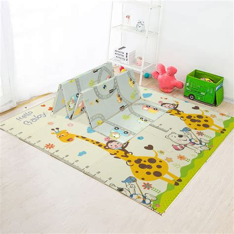 Baby Play Mat - Waterproof Playmat with Double Print