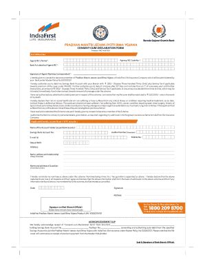 Member Form BGGB With DGH English - IndiaFirst Life Insurance - Fill ...