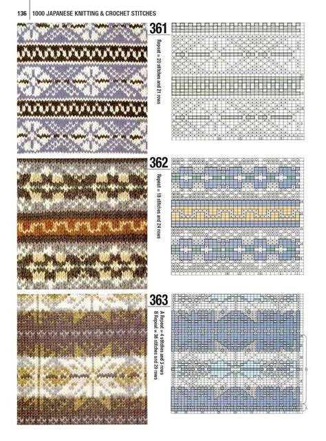 Color Work Knitting Patterns 的图像结果