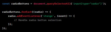 Image result for Handling Radio Button in JavaScript