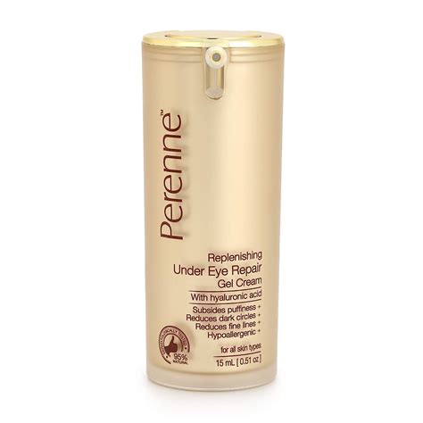 Perenne Replenishing Under Eye Repair Gel Cream With Hyaluronic Acid ...
