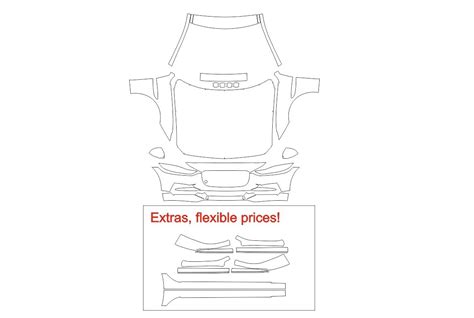 Creating patterns of car body and interior. Sale of templates in ...