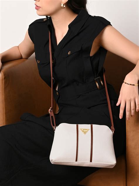 Lavie Signature Georgia Small Off White Womens Sling Bag – Lavie World