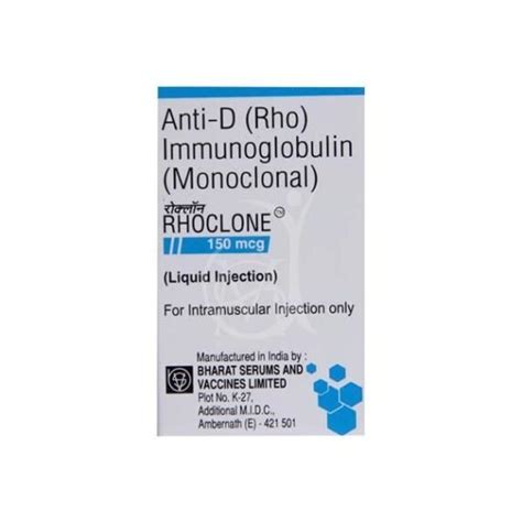 Rhoclone 150 Exporter in India - Jindal Medical Store