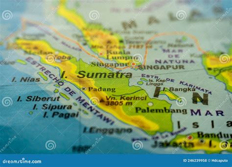 Sumatra Indonesia On World Map